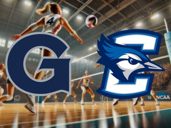 Georgetown Hoyas at Creighton Bluejays Womens Volleyball